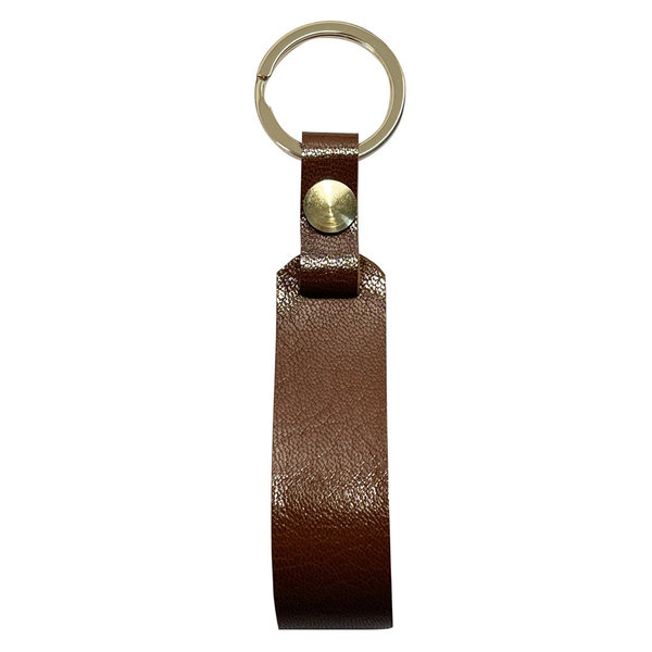 Personalisierbarer Leder Schlüsselanhänger Kastanie. Sternzeichen, Symbole (Prägung H:10mm)