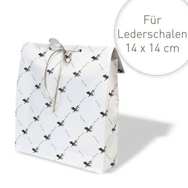 Doro von Hagen® Geschenkverpackung für eine Lederschale 14 x 14 cm
